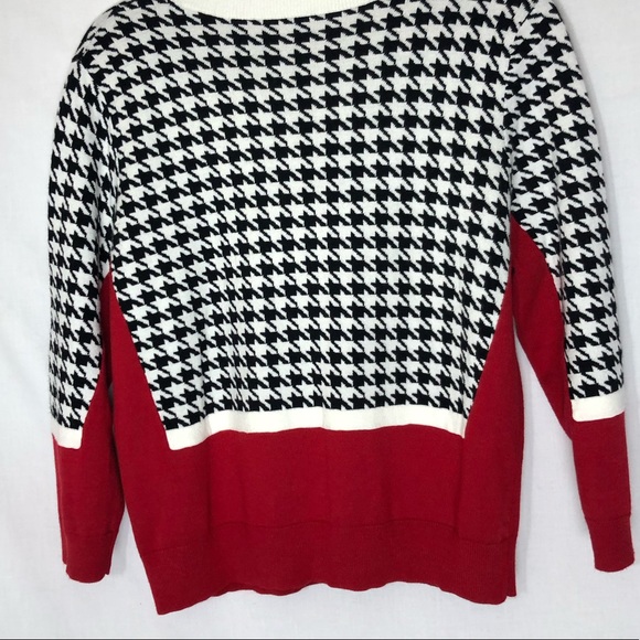 Rondina Houndstooth Cardigan Sweater - Picture 6 of 9
